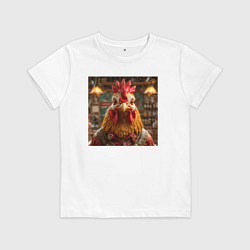 Детская футболка Петух