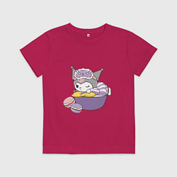 Детская футболка Куроми с макарунами