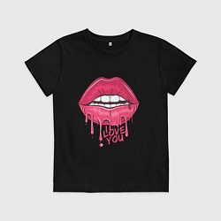 Детская футболка I love you