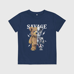 Детская футболка Дикий медведь