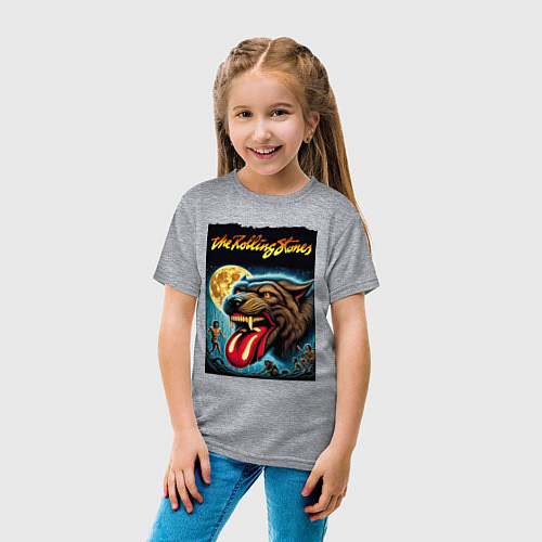 Детская футболка The Rolling Stones - the beginning / Меланж – фото 4