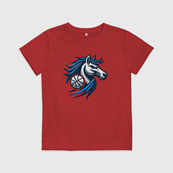 Детская футболка Mavericks horse