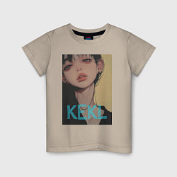 Детская футболка Mood girl kekl