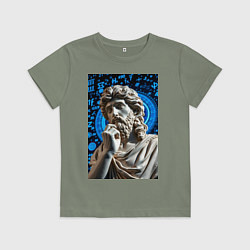 Детская футболка Античность и математика