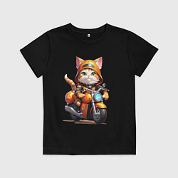 Детская футболка Мотокотик