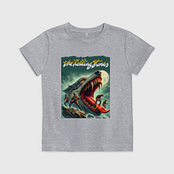 Детская футболка Rolling Stones - wolfs mouth