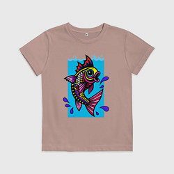 Детская футболка Рыбка в воде