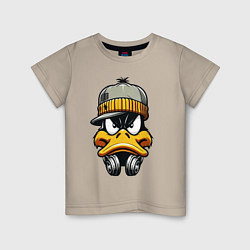 Детская футболка Duffy Duck in headphones