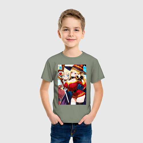 Детская футболка Марин Китагава косплей Мегумин / Авокадо – фото 3