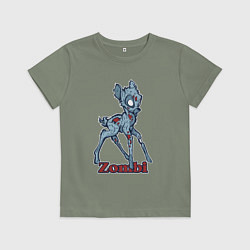 Детская футболка Оленёнок зомби