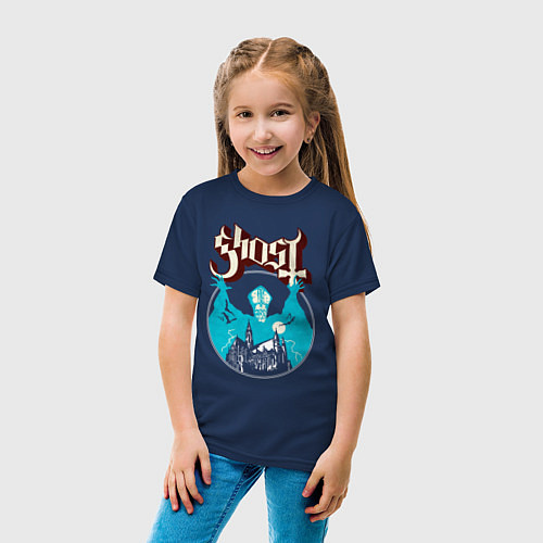 Детская футболка Ghost - Opus Eponymous / Тёмно-синий – фото 4
