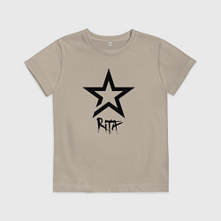 Детская футболка Рита - звезда