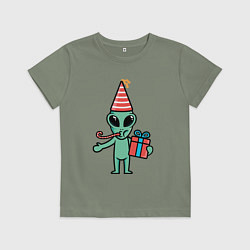 Детская футболка Инопланетянин с подарком