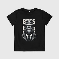 Детская футболка Босс в очках