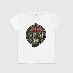 Детская футболка Нирвана гранж