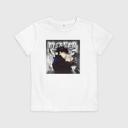 Детская футболка Мегуми магическая битва