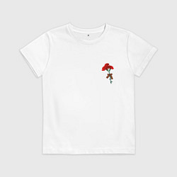 Детская футболка Гвоздики и георгиевская лента