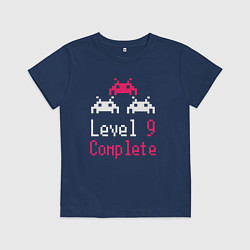 Детская футболка Уровень 9 пройден