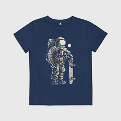 Детская футболка Space skateboarding