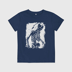 Детская футболка Скелет в движении