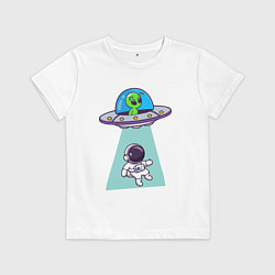 Детская футболка Похищение космонавта