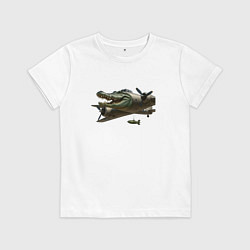 Детская футболка Бомбардиро крокодило