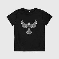 Детская футболка Узор ворона - Aссасинс Крид