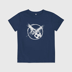 Детская футболка Рука и мяч для гандбола