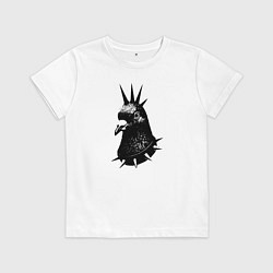 Детская футболка Панк голубь