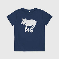 Детская футболка Городская Свинья