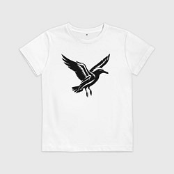 Детская футболка Летящая чайка
