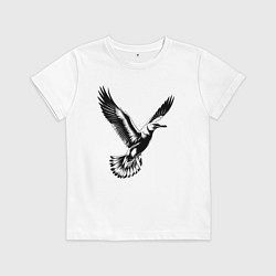 Детская футболка Полет чайки