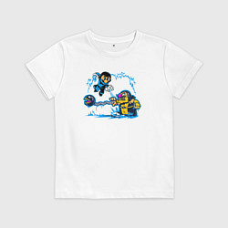 Детская футболка Скорпион против Саб-зиро