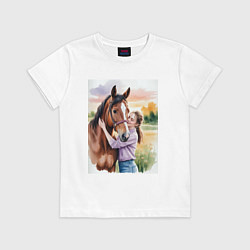 Детская футболка Обними меня крепче