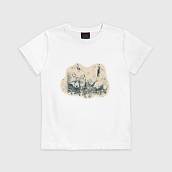 Детская футболка Туаль де Жуи лиса