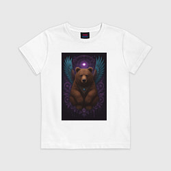 Детская футболка Духовный медведь