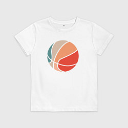 Детская футболка Basket color