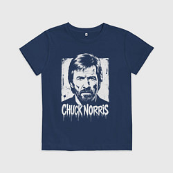 Детская футболка Чак Норрис в стиле стрит-арт
