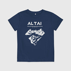 Детская футболка Алтайский край горы