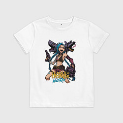 Детская футболка Джинкс League of Legends