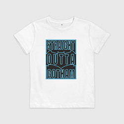 Детская футболка Straight outta Gotham