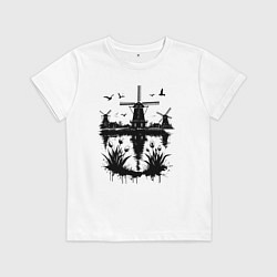 Детская футболка Голландская идиллия