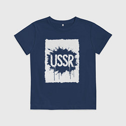 Детская футболка СССР в стиле граффити