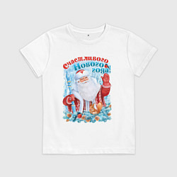 Детская футболка Счастливого Нового года