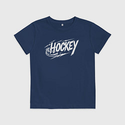 Детская футболка Хоккей с шайбой