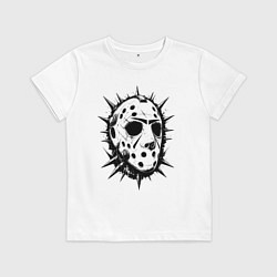 Детская футболка Шипастая хоккейная маска