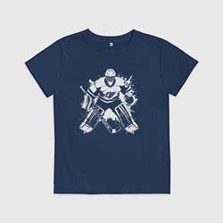 Детская футболка Хоккейный вратарь граффити