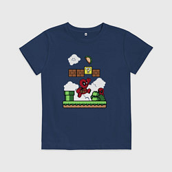 Детская футболка Deadpool Mario