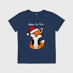 Детская футболка Лисичка талисман - счастливого нового года
