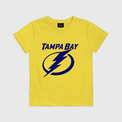 Футболка хлопковая детская HC Tampa Bay, цвет: желтый